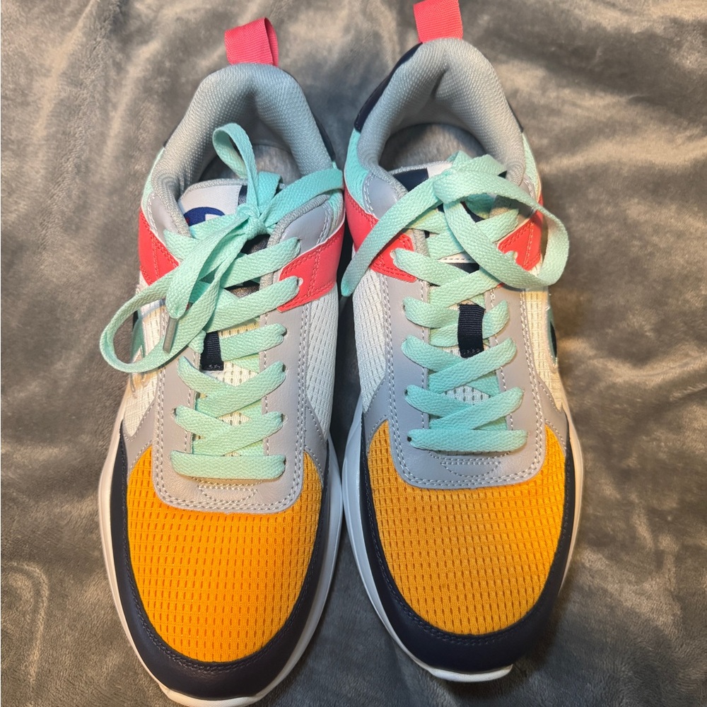 Champion Men's Athletic Shoes in Yellow and Pink